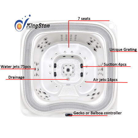 Переливной бассейн СПА Kingston JCS-88 (чаша)