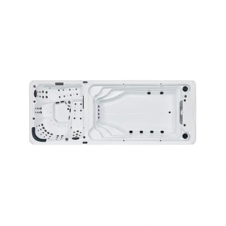 Плавательный гидромассажный спа-бассейн с двумя чашами FSPA IP-007